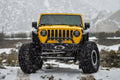 Attica 2018-2024 Fits Jeep Wrangler JL 2019-2024 Gladiator Black Powder Coated Steel Stubby Front Bumper Bull Bar ATTJL01A108-BX