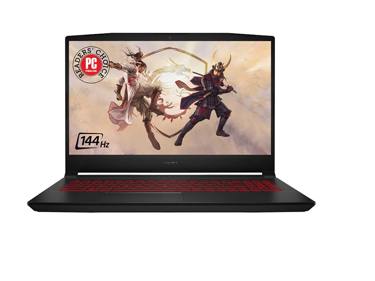 MSI 15.6 FHD Gaming Laptop, Intel Core i7, 16GB RAM, GeForce RTX3050 Ti, 512GB SSD, Windows 10, Black