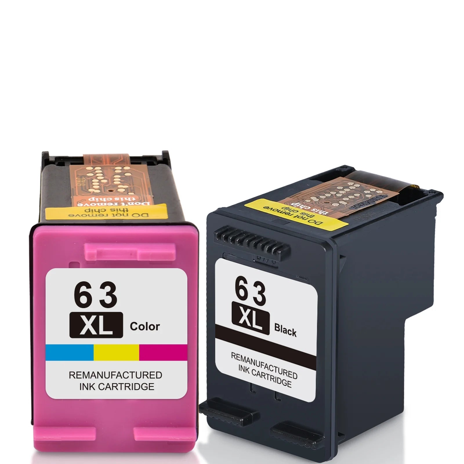 HP 63 Ink Cartridges Black and Tri-Color - 2 Pack