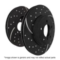 EBC Brakes GD Series Slotted and Dimpled Sport Rotors (Pair) Fits select: 2005-2010 FORD F250, 2005-2007 FORD F350