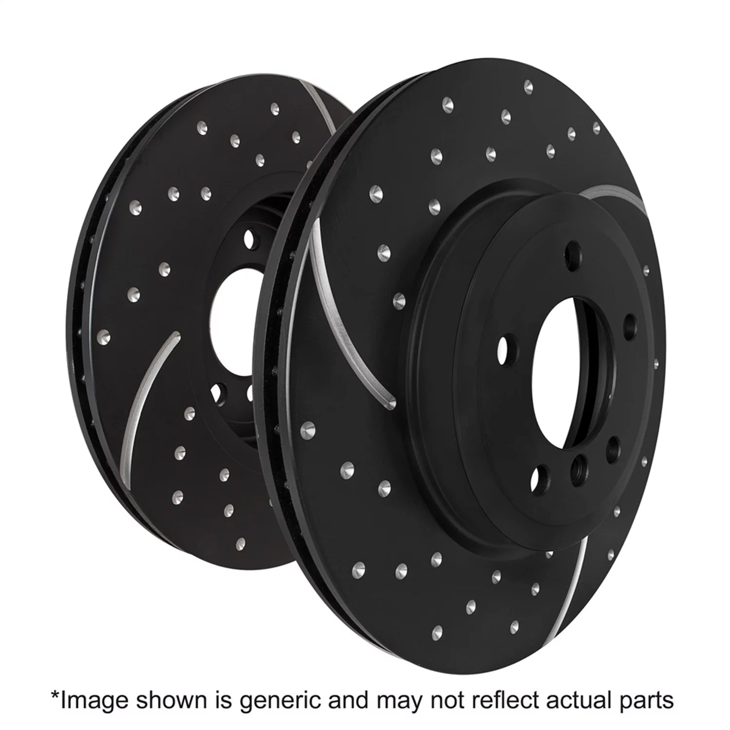 EBC Brakes GD Series Slotted and Dimpled Sport Rotors (Pair) Fits select: 2005-2010 FORD F250, 2005-2007 FORD F350