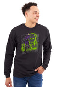 the Phantom Skull Cave Comic Book Long Sleeve TShirt Men Women Brisco Brands L