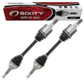 2 pc Sixity Front CV Axle Kit compatible with GMC Envoy 2002-2009 - Pair Left Right Driver Passenger Complete Axle Shaft Assembly